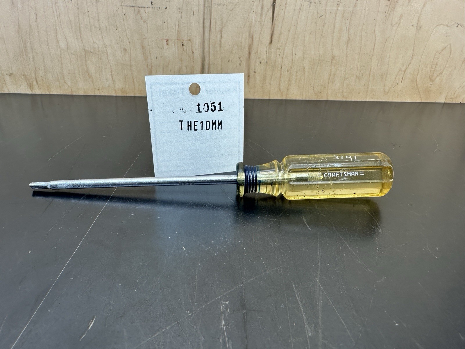 Used Vtg Craftsman 5/32″ Clutch Head Screwdriver 41135 Vanadium WF Made in USA