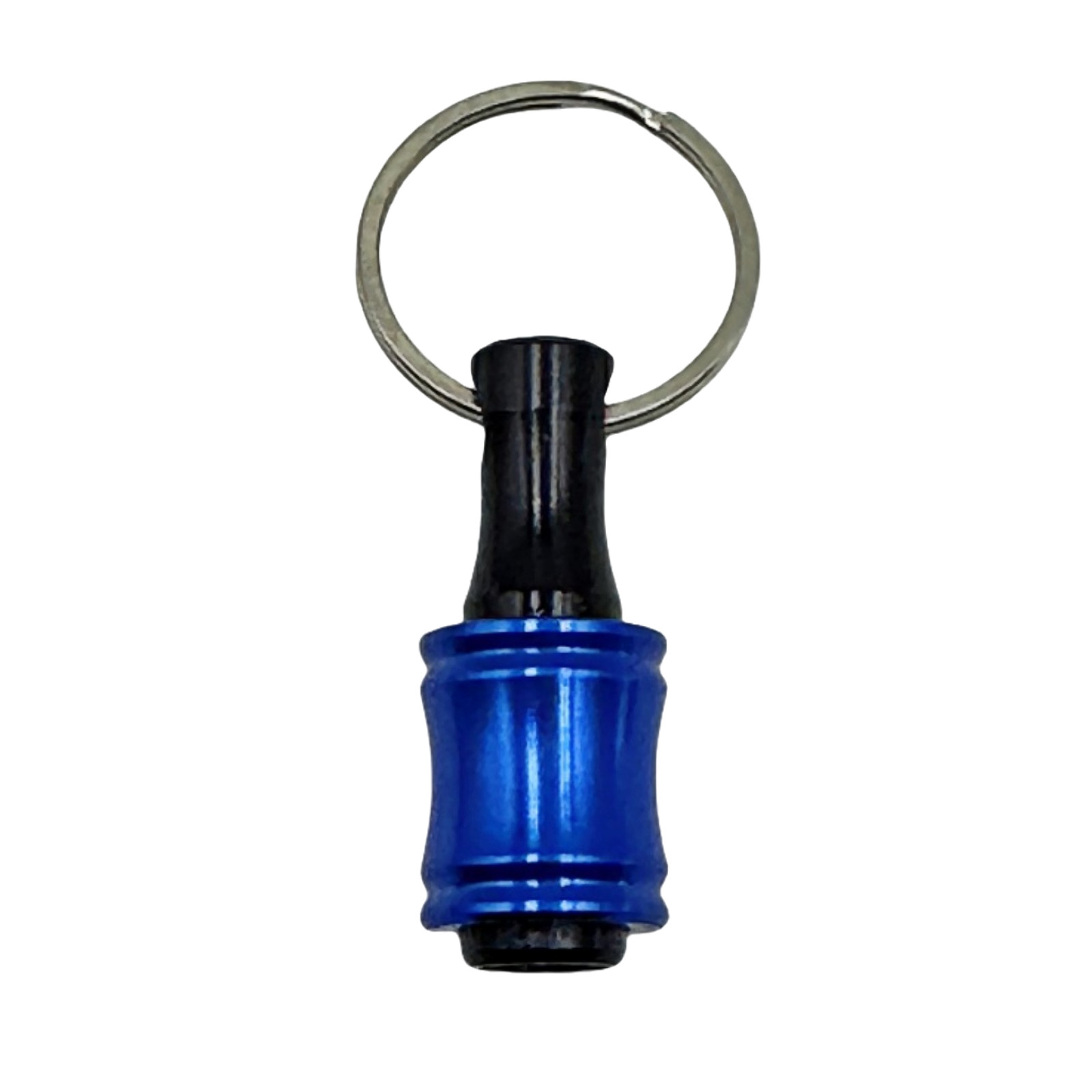 1/4″ Hex Shank Quick Release Keychain Screwdriver Drill Bit Holder carry aroundA