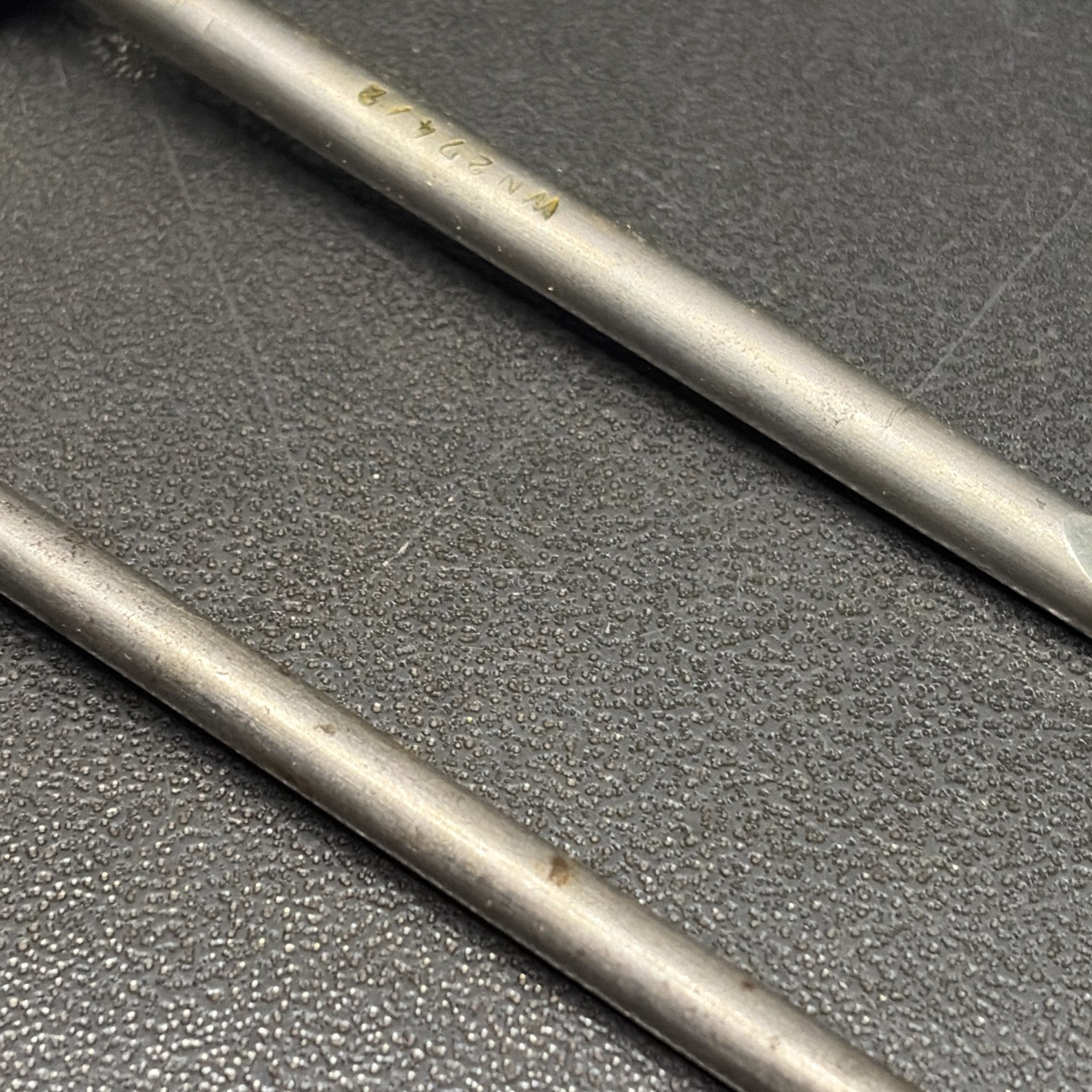 2 Tamper proof Wood Handle Screwdrivers Snake Eye Fork Bit
