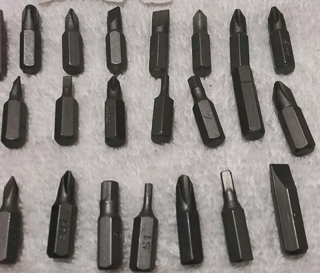 32pc. ASSORTED SIZES HEX DRIVER BIT SET