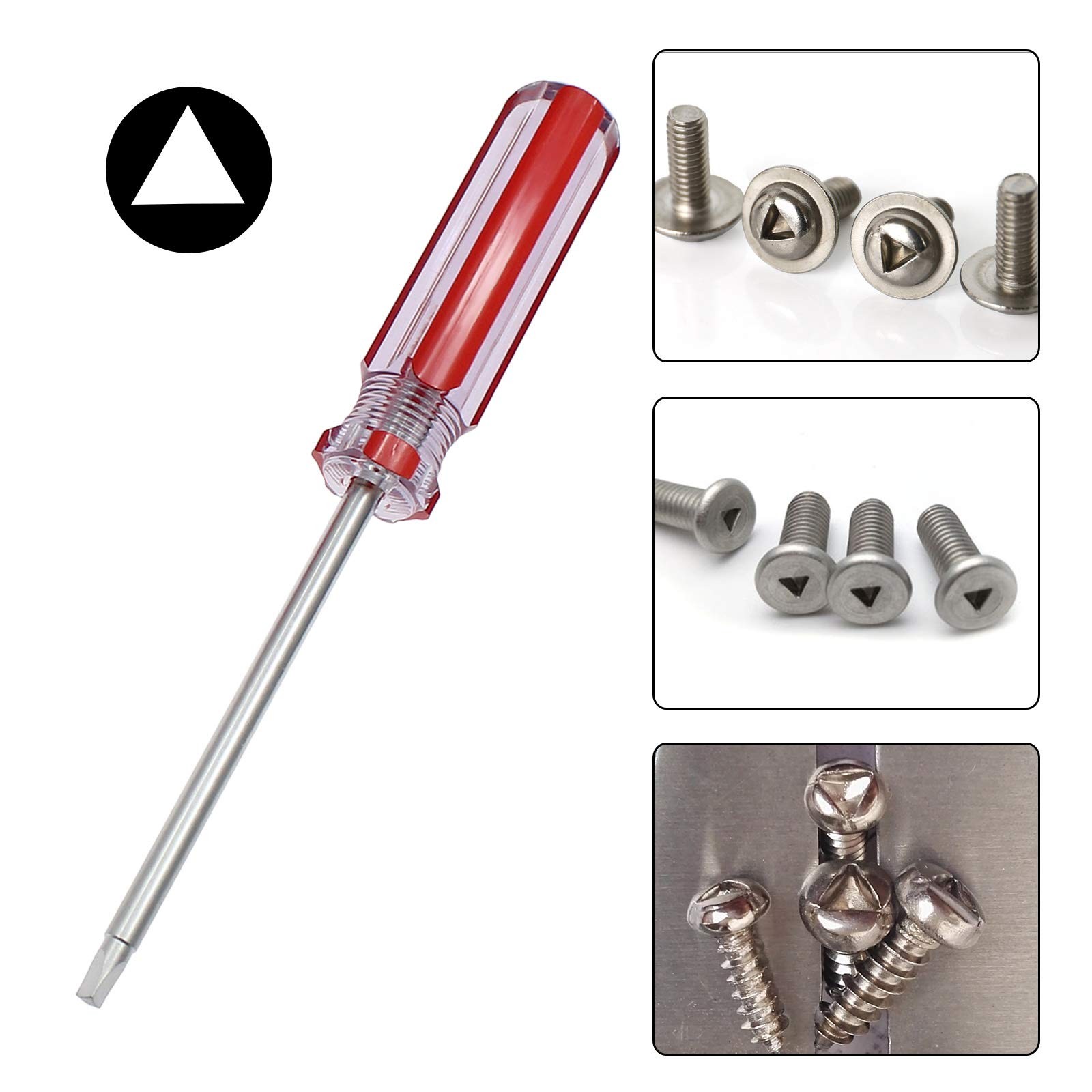 5Pcs Triangle Head Screwdriver Set Magnetic Screwdriver 1.8Mm, 2.0Mm, 2.3Mm, 2.7