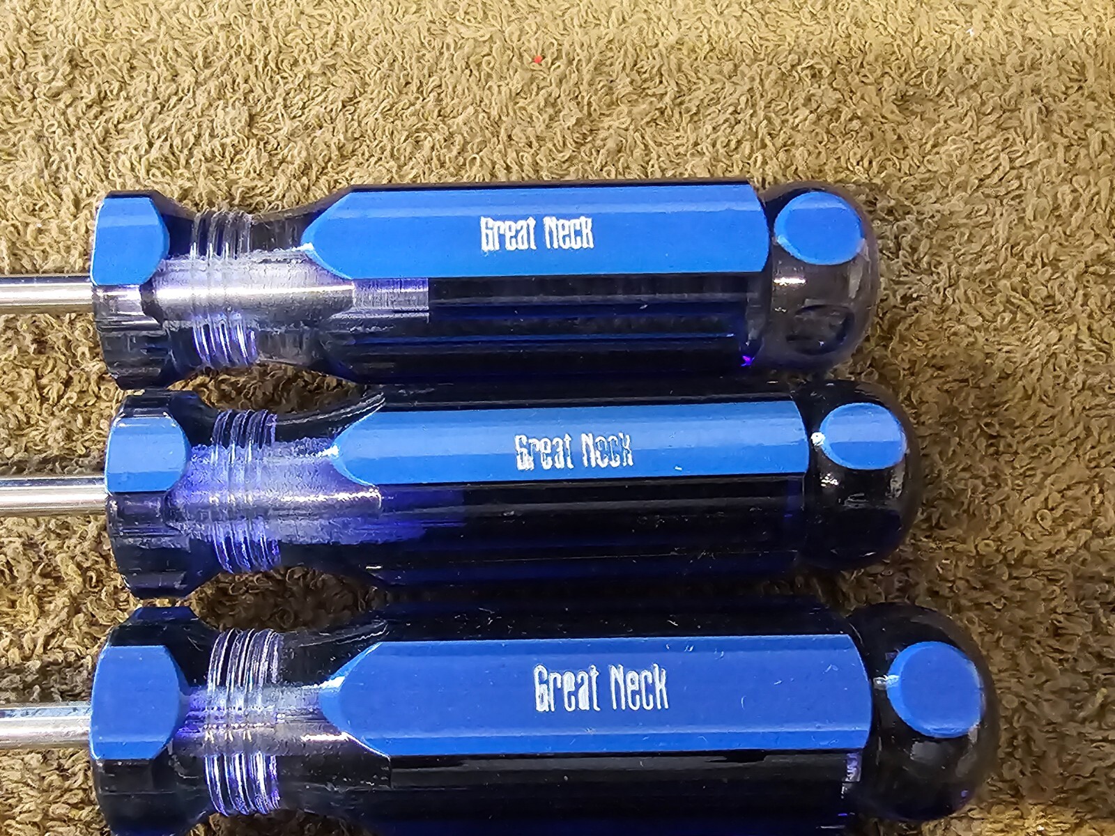 7 Great Neck Phillips Head Screwdriver Screw Driver 6.5″ length SAE Standard Lot