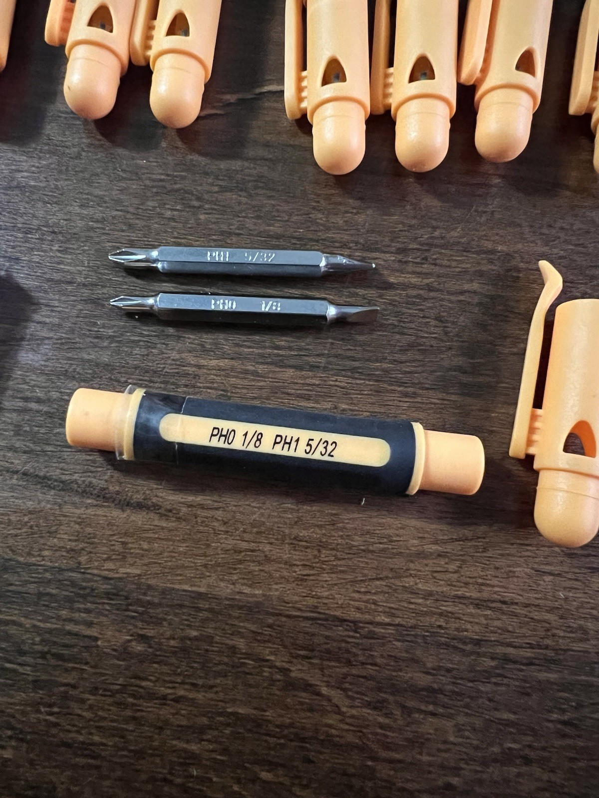 4 in 1 Precision Screwdriver LOT Of 14 Destornillador 1/8 5/32 + – Phillips FLAT