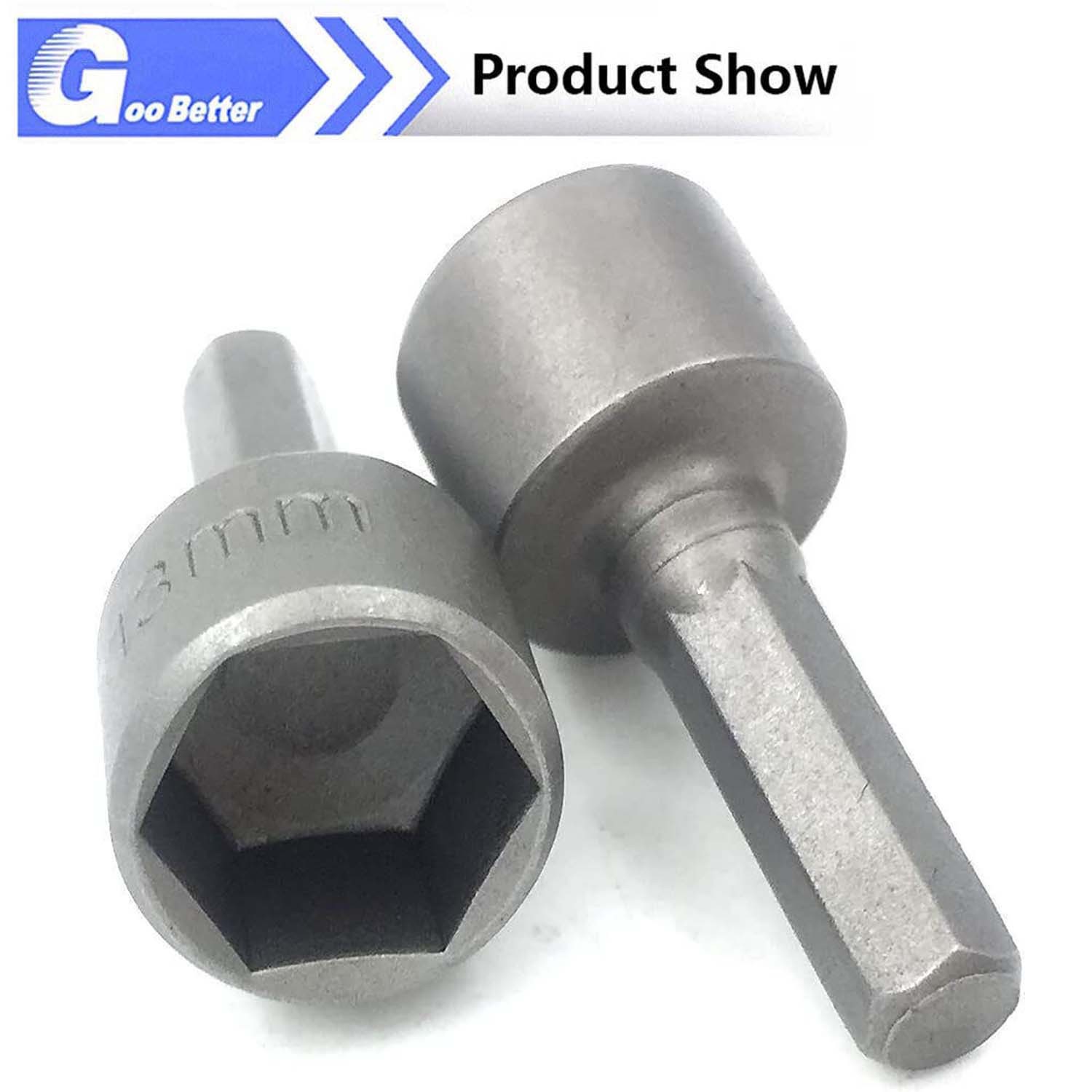 10pcs Inch Hex Allen Bit Key Sockets Sleeve Nut Driver Screwdriver Nonmagnetic