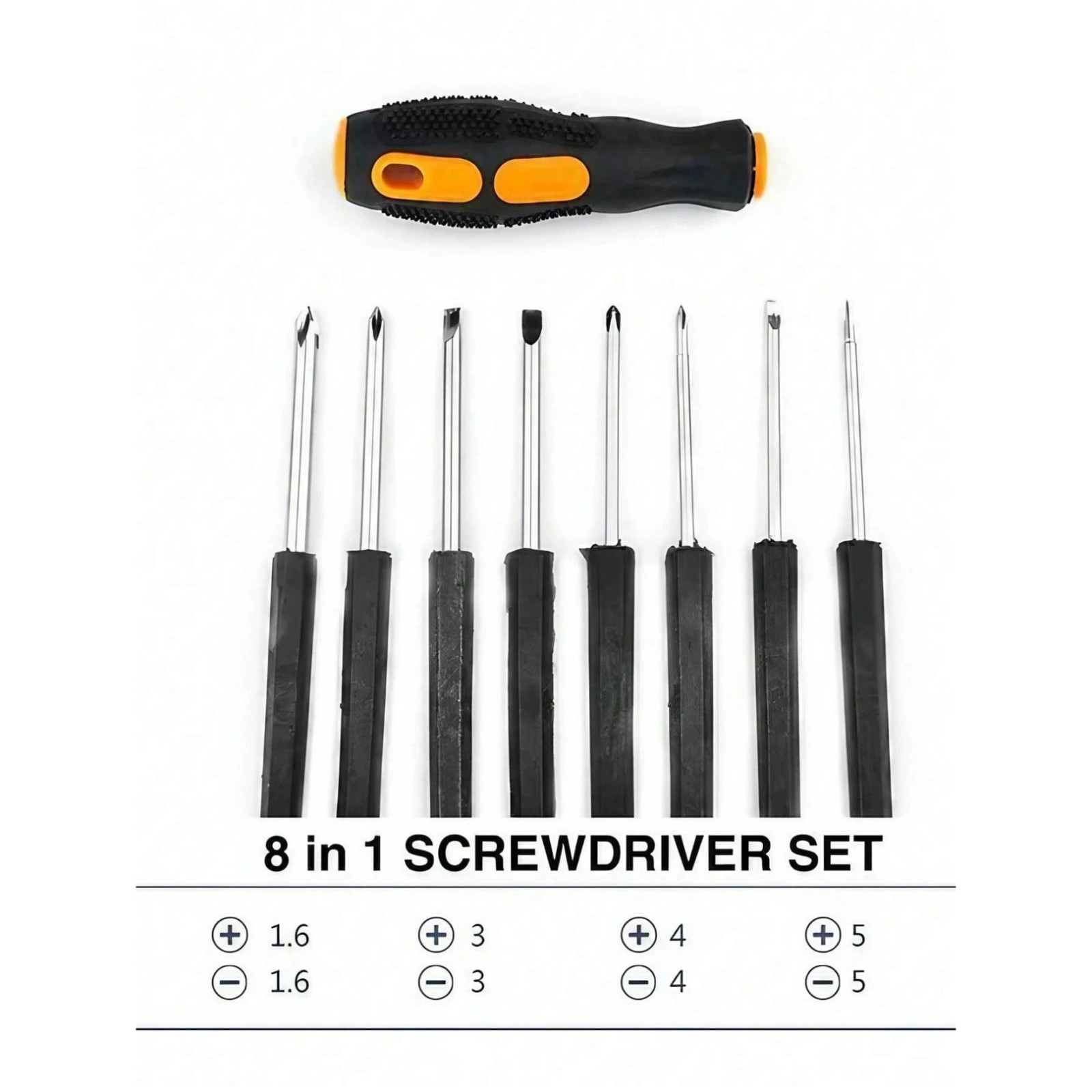 Precision Screwdriver Set 8 in 1 Phone Computer Repair Tool Kit Carbon Steel Set