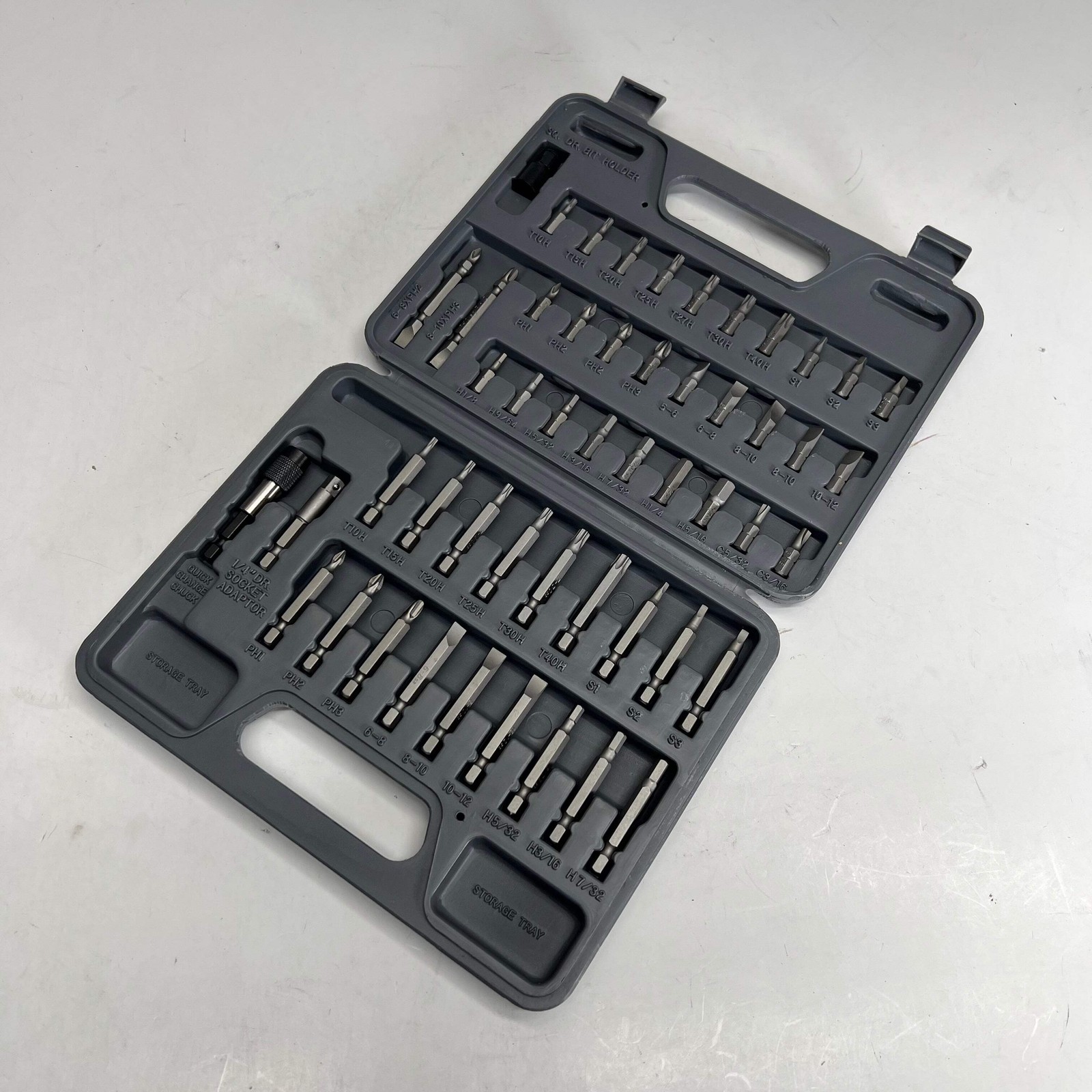 BLUE POINT Power Bit Set for Use W/ Snap on 52 pc 1/4″Drive YA52PBSQC
