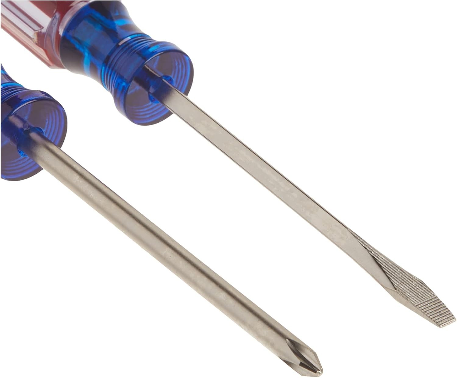 Brand New Screwdriver Set Assorted 12PC Blue Red Silver