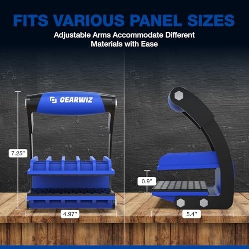 Heavy-Duty Panel Carrier Tool for Plywood & Drywall – One-Handed Grip, 100 lbs C