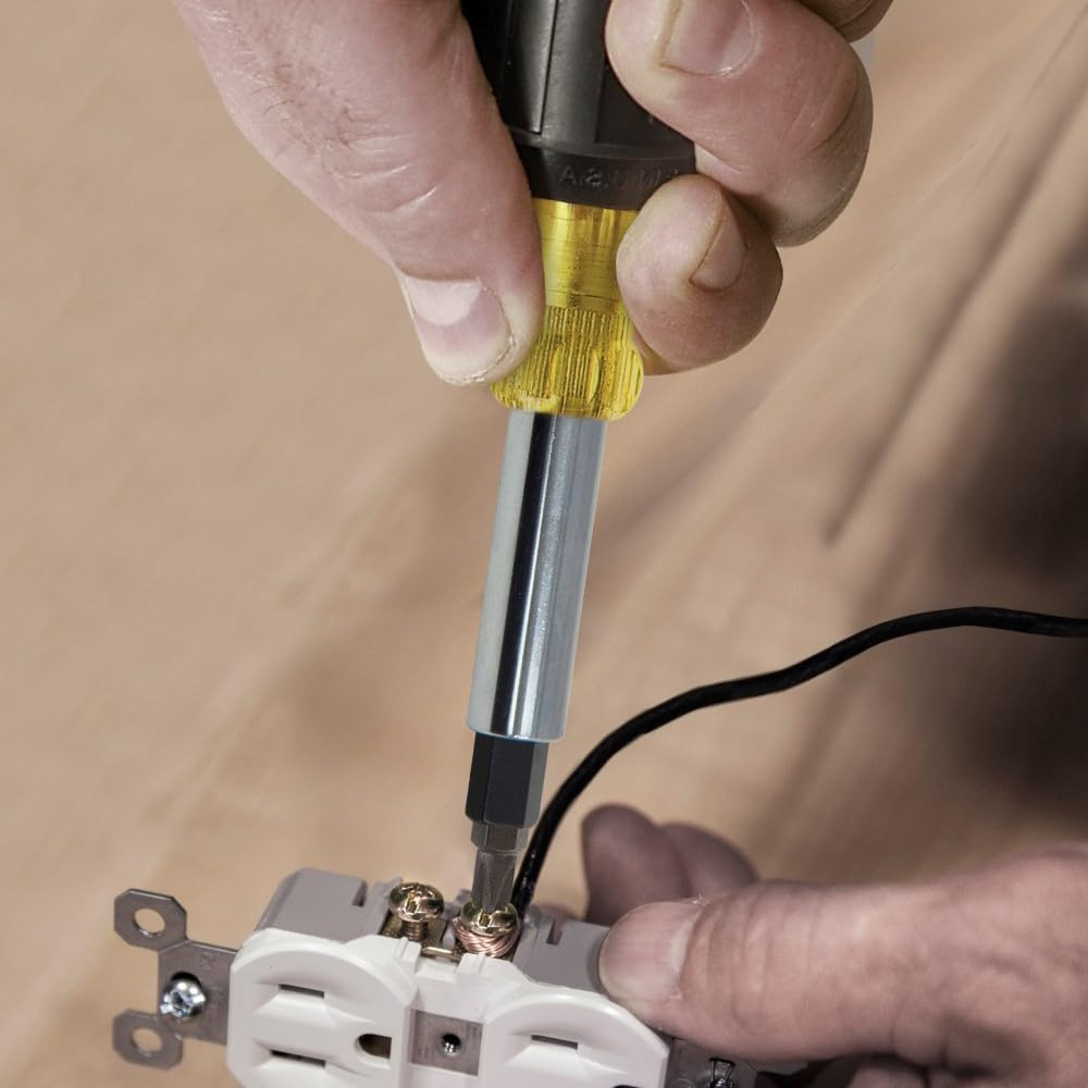 Klein Tools 3-Piece Multi-Bit Screwdriver & Nut Driver Set for Versatile Use