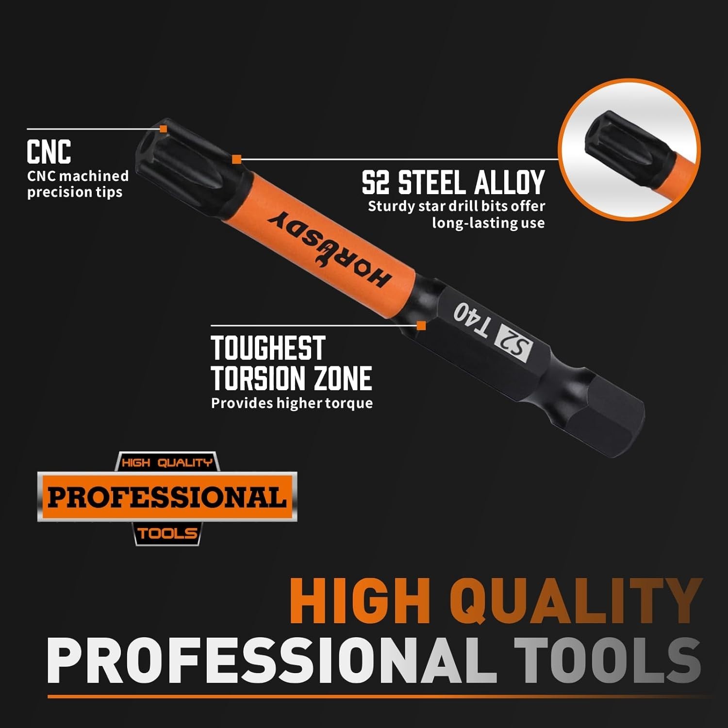 Ultimate 36-Piece Tamper-Proof Torx Bit Set with Magnetic Tips & Holder