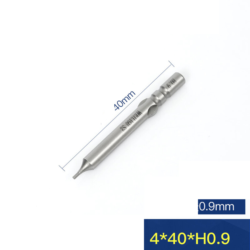 4mm Round Shank Hex Screwdriver Bit Magnetic Allen Key Drive Power Drill H0.9-H4