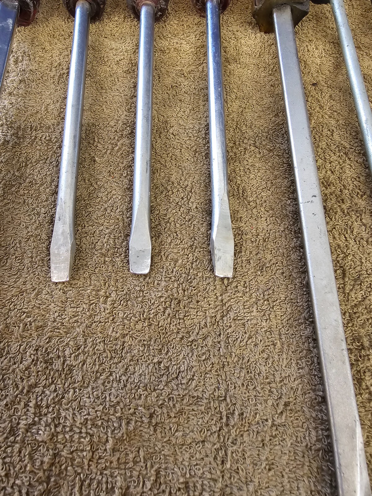 21 Pratt Read Crescent Screwdriver Set Slotted Phillips Flat Head Tip Long Short