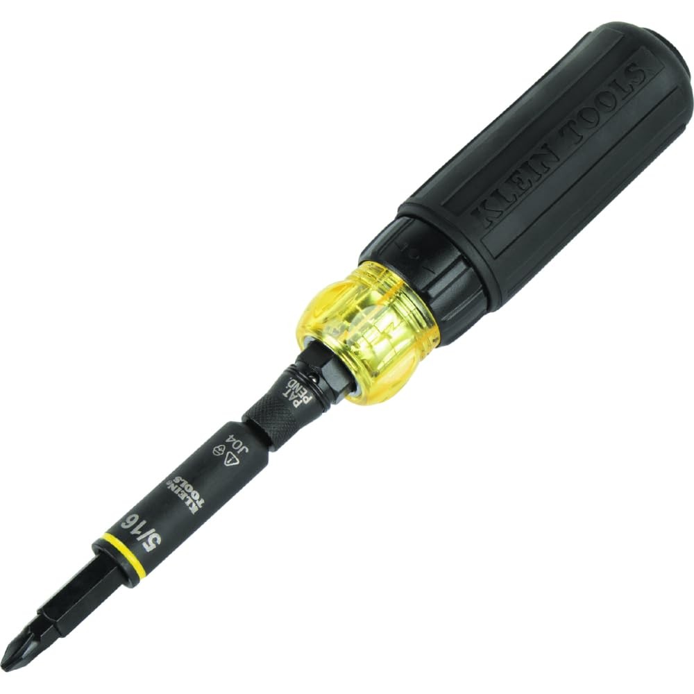 Klein Tools 32500HDRT KNECT Ratcheting Screwdriver, Multi-Bit Multi