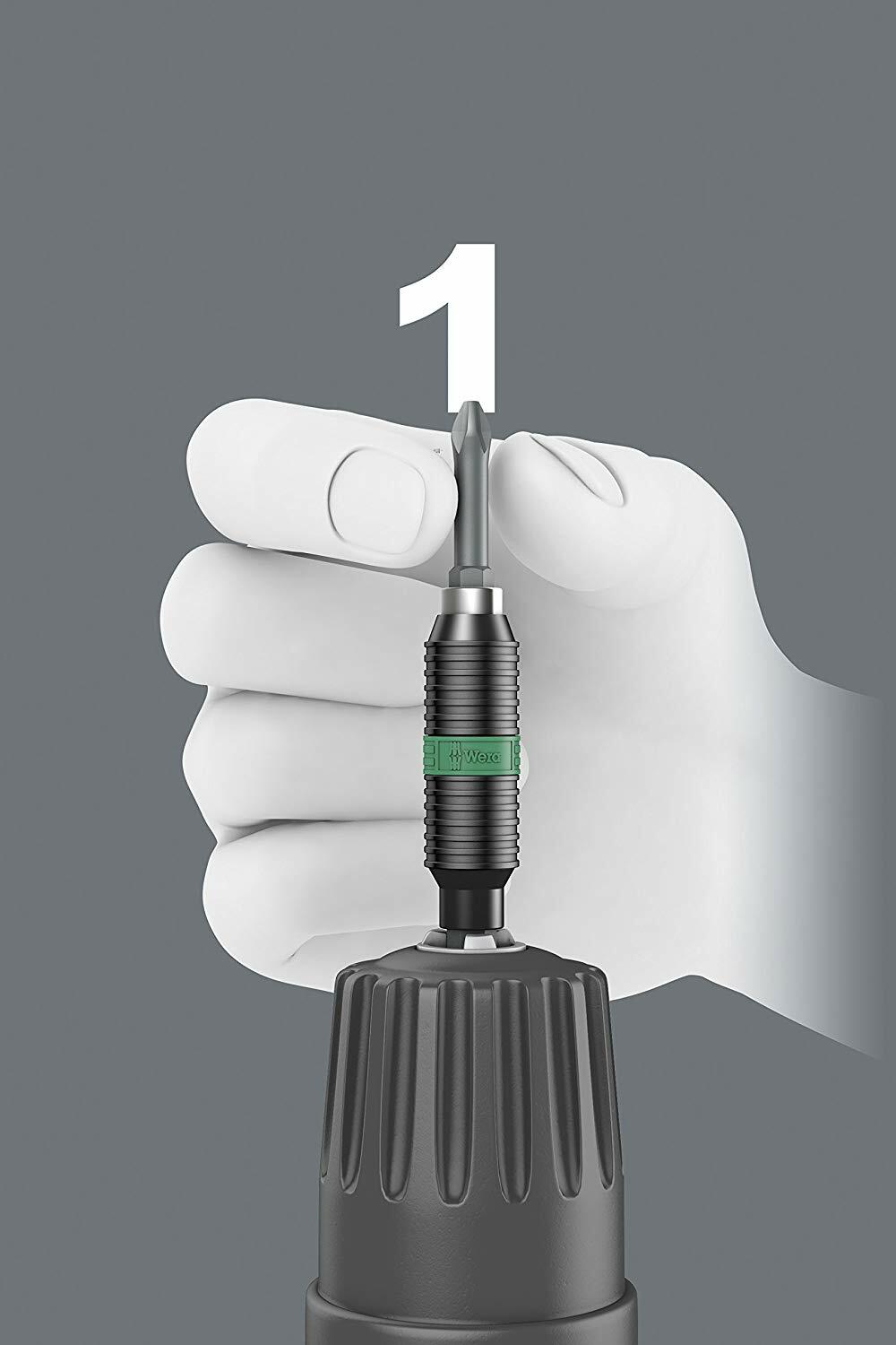 Wera 05053923001 Rapidaptor BiTorsion Universal Bit Holder