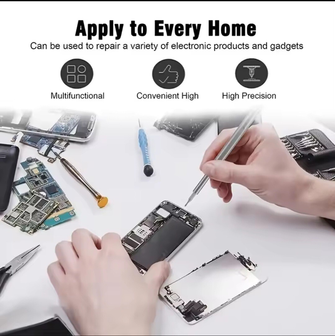 24 In 1 Small Magnetic Precision Mini Pocket Screwdriver Bit Set For PC/Phone