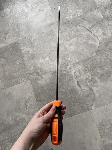 Extra Long Cross Phillips Slotted Screwdriver 6 x 100 mm Magnetic Screwdriver