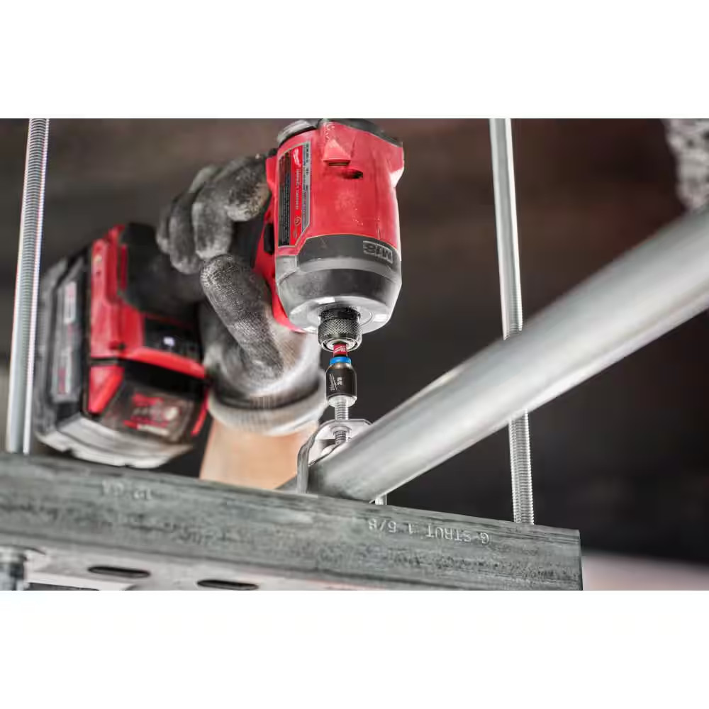 SHOCKWAVE Impact Duty 1/4 In. X 6 In. Alloy Steel Magnetic Nut Driver (1-Pack)