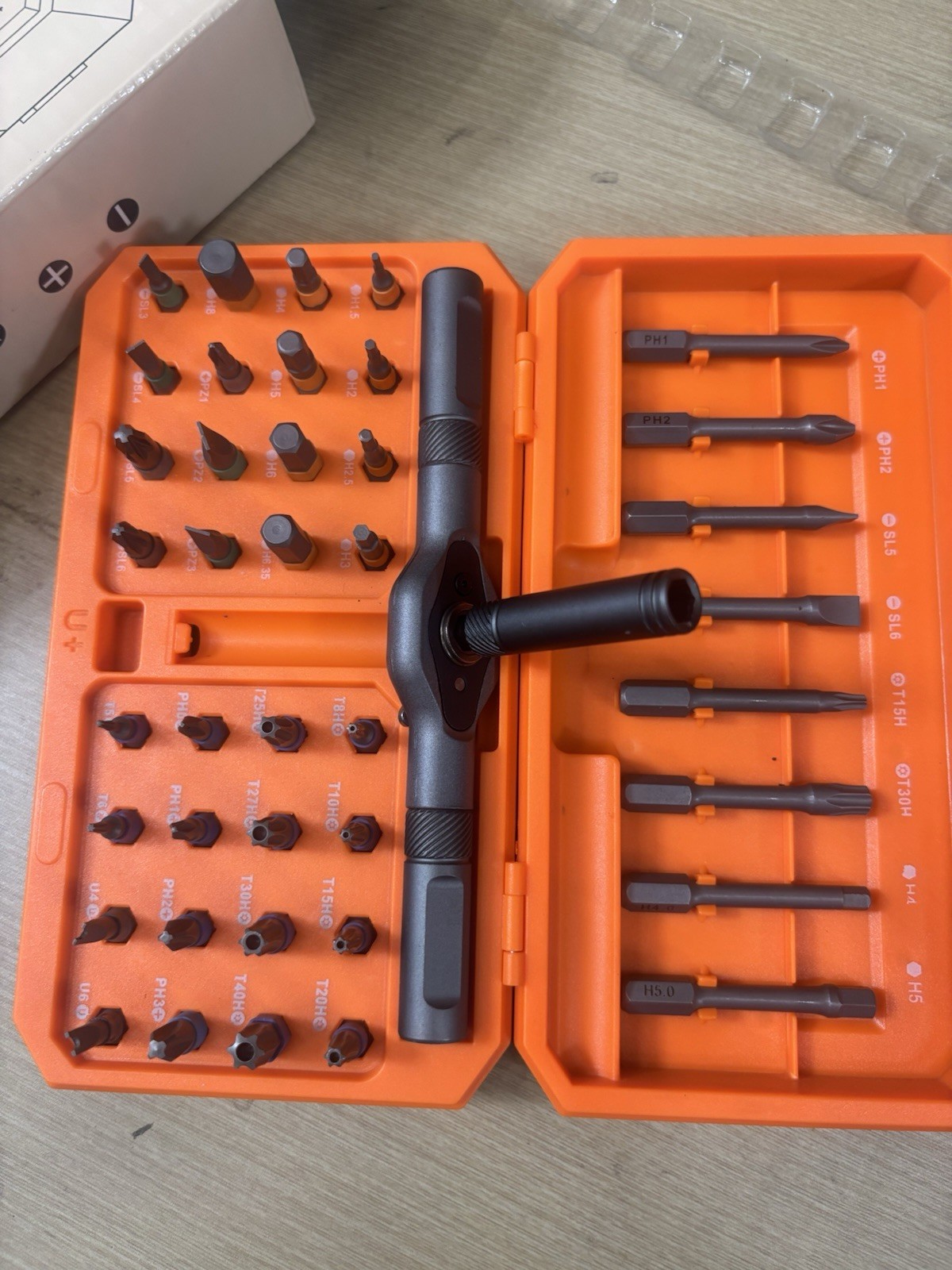 Asnish 42 in 1 Magnetic Screwdriver Orange