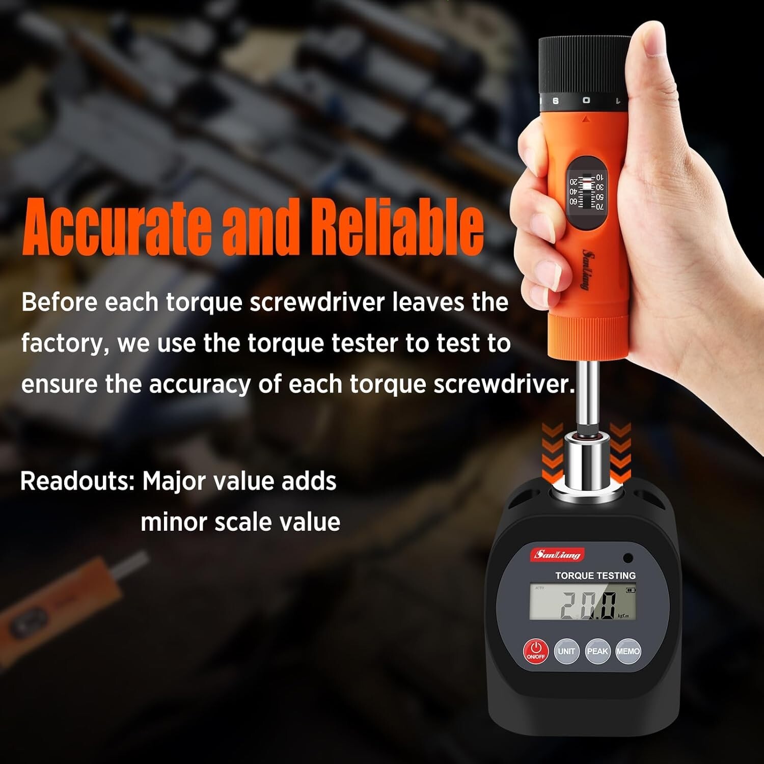 36P Torque Screwdriver Wrench Driver Set 10-70″ Lbs 29 S2 Bit 1/4″Socket Adapter
