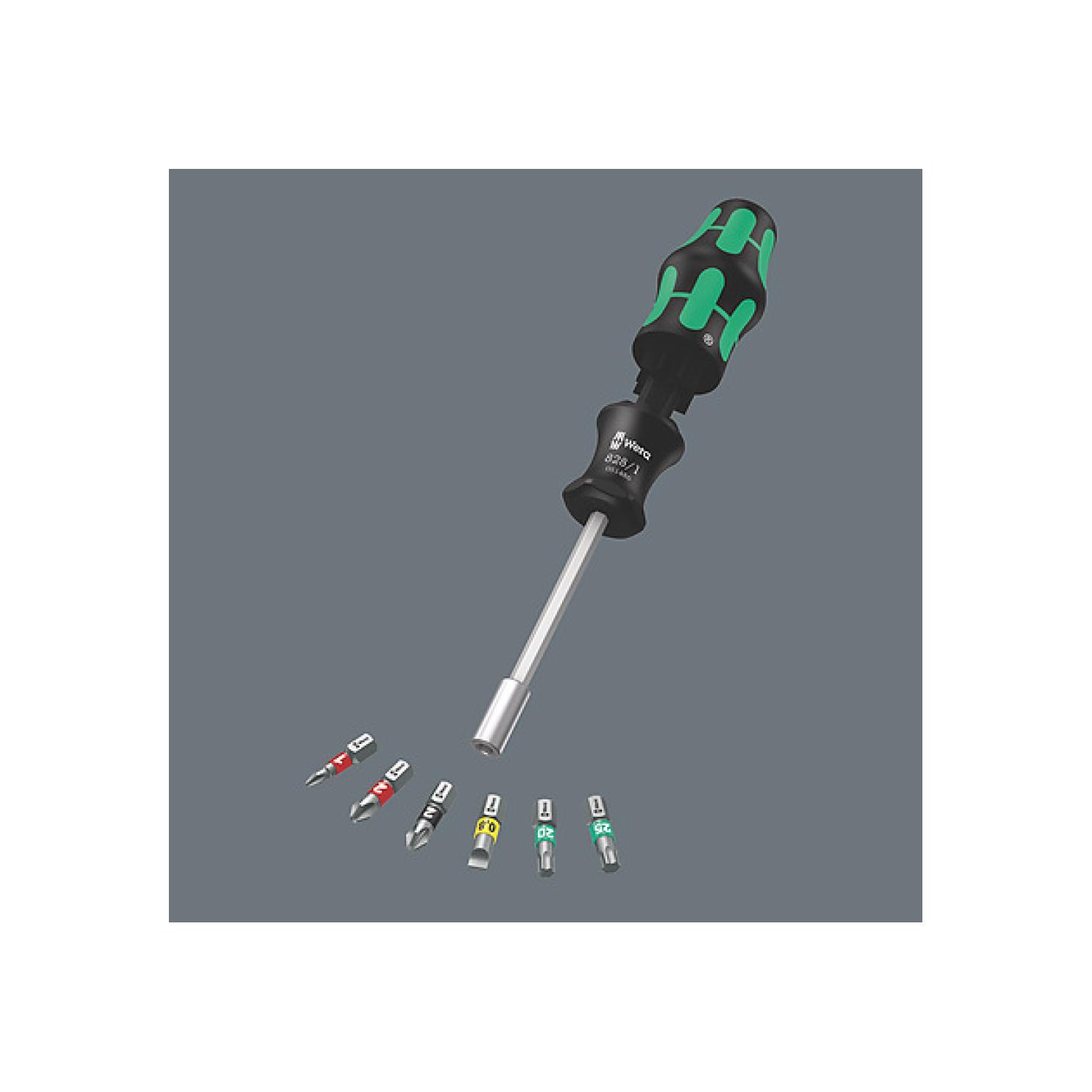 Wera 05051511001 Kraftform Kompakt 27 Set 2, 7 pieces