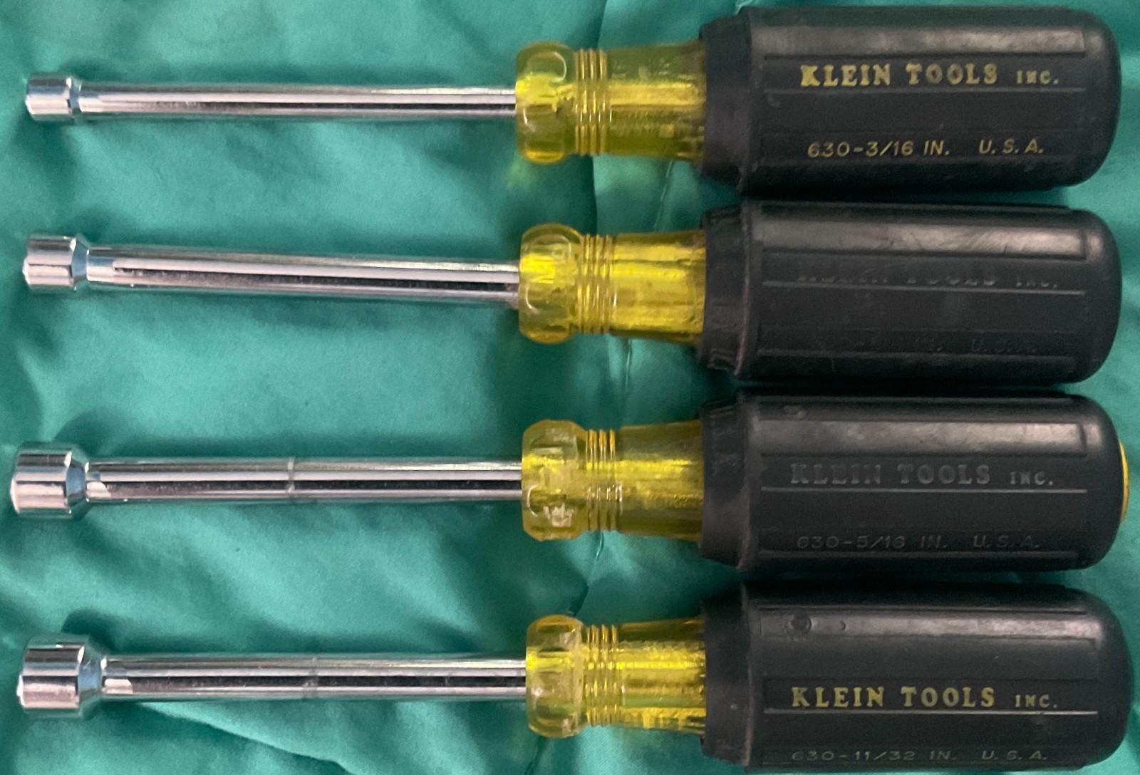 Klein Tools 630 Series Nut Drivers (4 – Used)