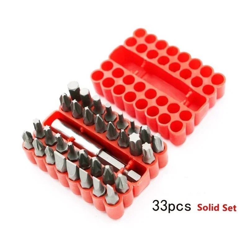 Hex Star Spanner Tri Wing Screwdriver 33Torx Bit Set Tamper Proof Security Torq