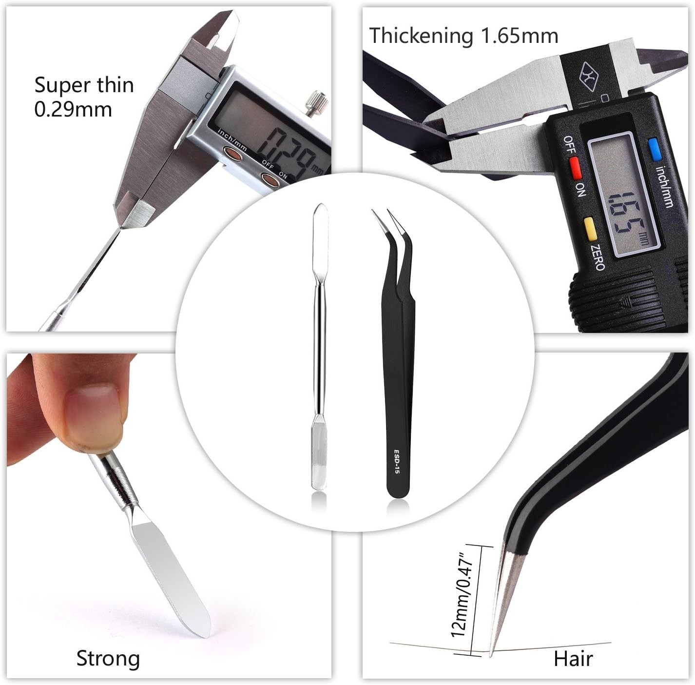 21Pcs Precision Screwdriver Set Magnetic, Repair Tools Kit for Fix Phone/Iphone,