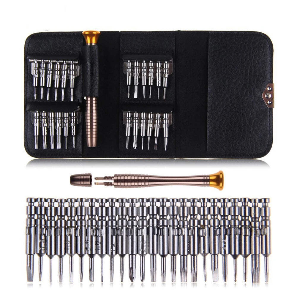 25 In 1 Torx Precision Screwdriver Bit Set Hand Tools Screw Driver Kit Screwdriv