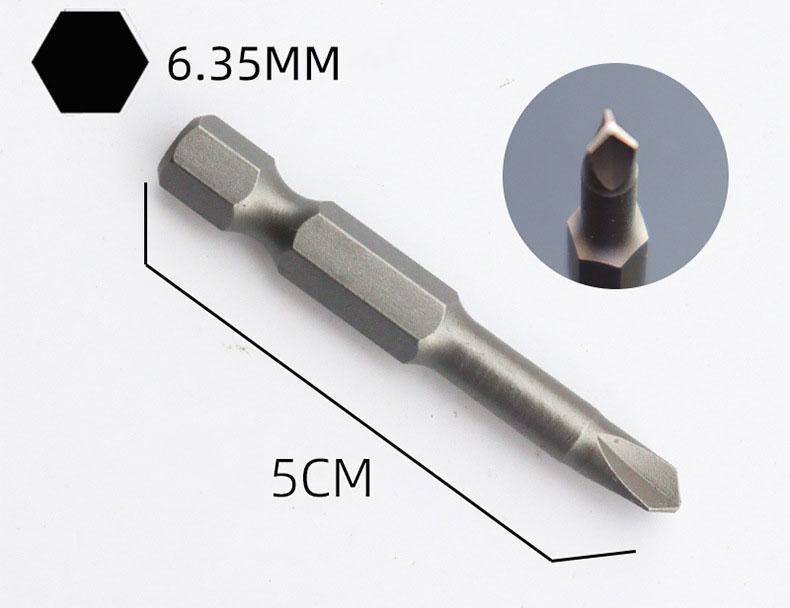 5pcs Special Shape Screwdriver Bit Set 50mm U Y Triangle Tri-point Tool