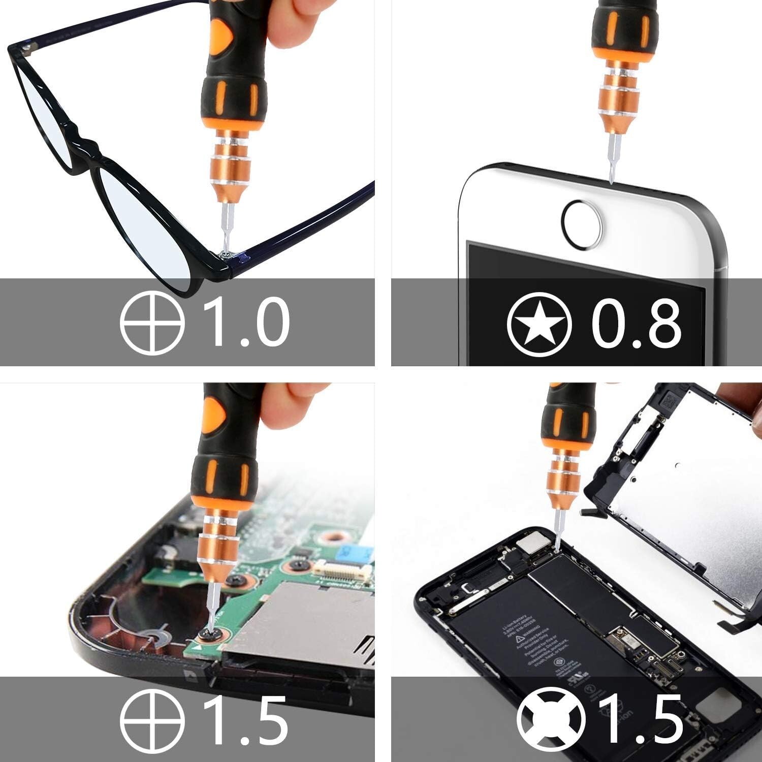 Screwdriver Set By JAKEMY, 43 in 1 Precision Screwdriver Kit Magnetic