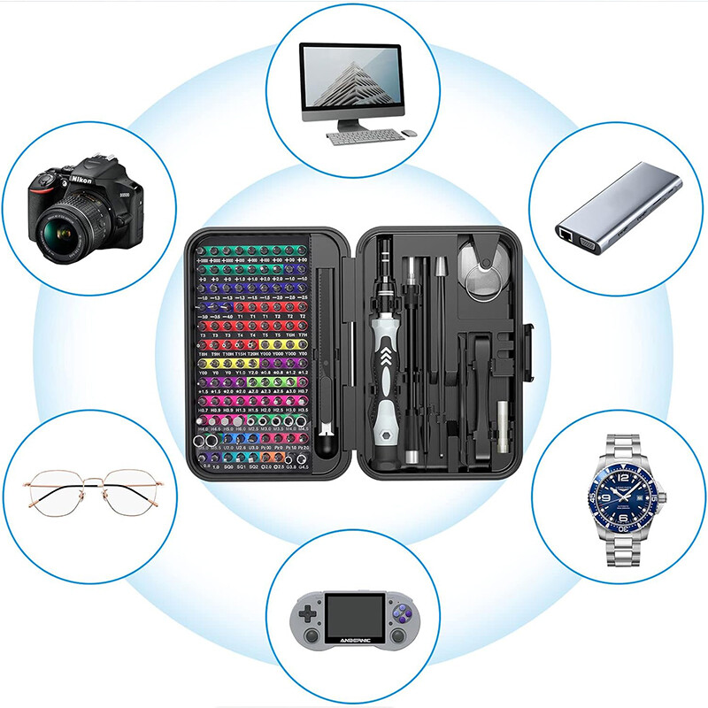 132 in 1 Precision Screwdriver Set PC Phone Computer Electronics Repair Tool Kit