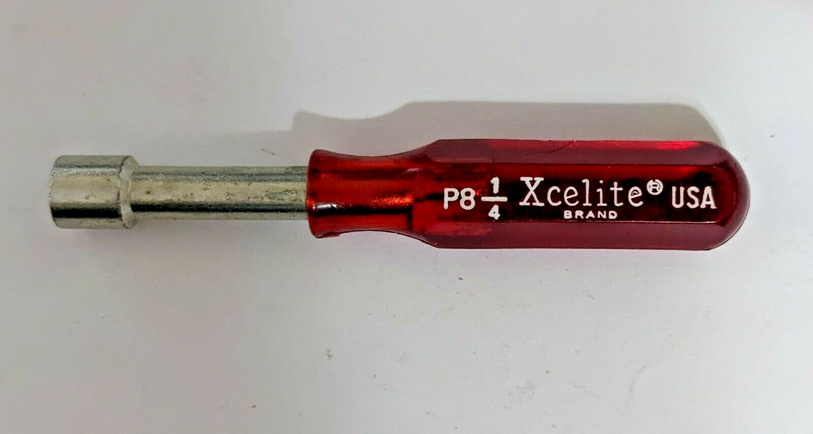 1/4 in. x 3 1/2 in. COMPACT NUT DRIVER POCKET MINI Xcelite P8 (QTY: 1) USA NOS