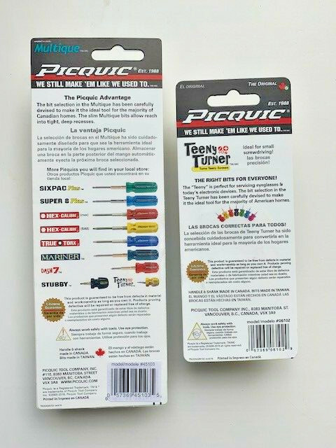 PICQUIC MULTIQUE / TEENY TURNER Screwdrivers – Bright Blue