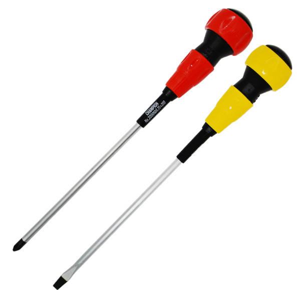 Champion Tools/no2000-pm-200-2set Ball Grip Driver No,2(+)/6.0×0.9(-) 298mm 2-pc
