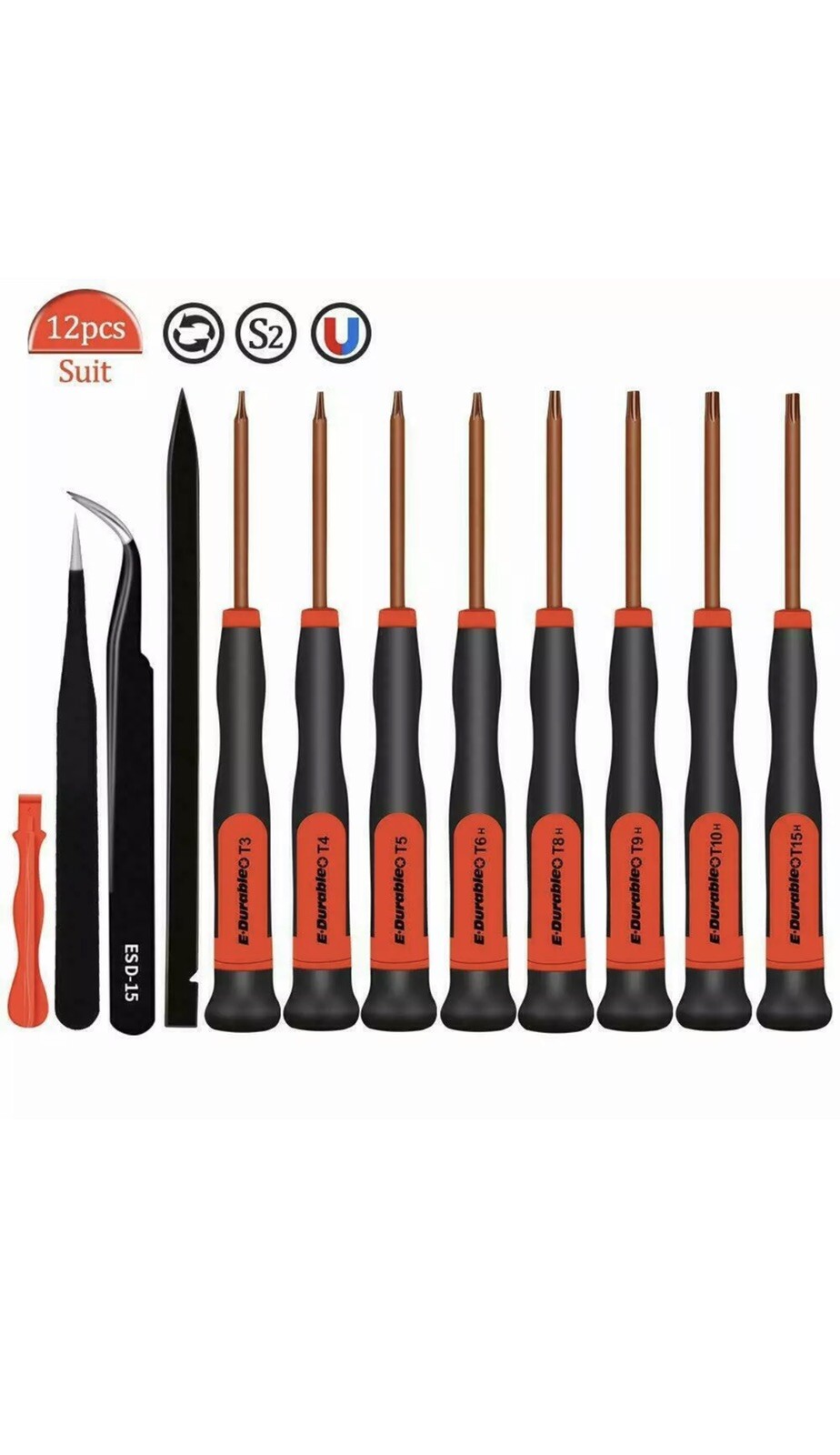 Screwdriver tool set Pocket Folding Knife Kit for TACTICAL Security Star Screws