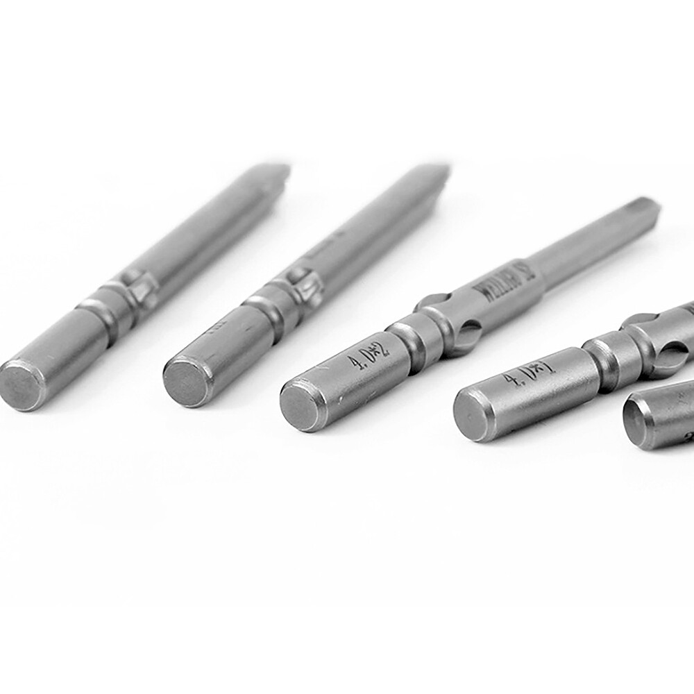 6mm Round Shank Magnetic Screwdriver Bit Phillips PH00 PH0 PH1 PH2 Long 50-150mm