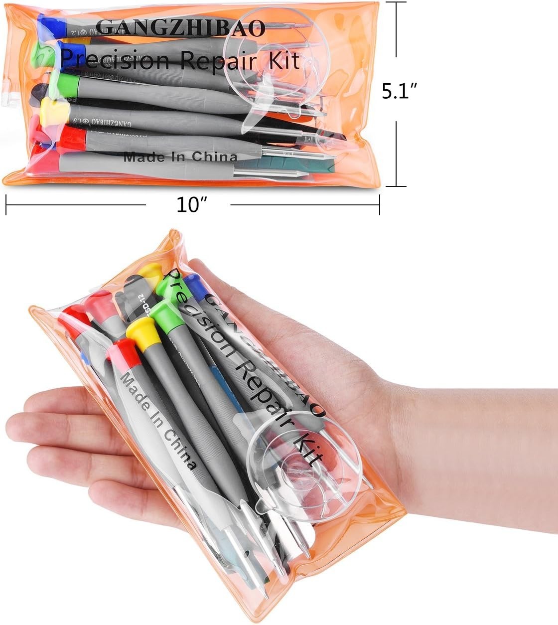 21Pcs Precision Screwdriver Set Magnetic, Repair Tools Kit for Fix Phone/Iphone,