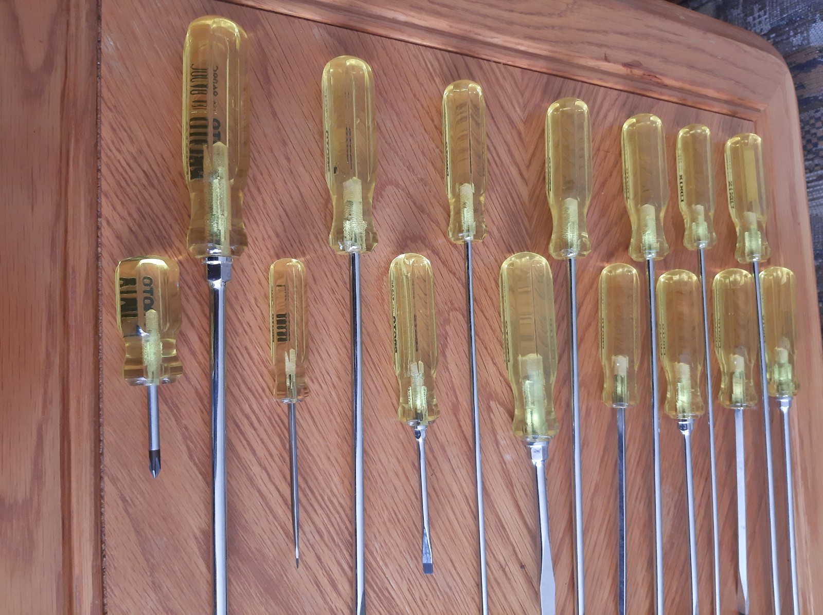 Proto Tool 14 Piece Screwdriver Set, With Extra Long Screwdrivers Made In USA