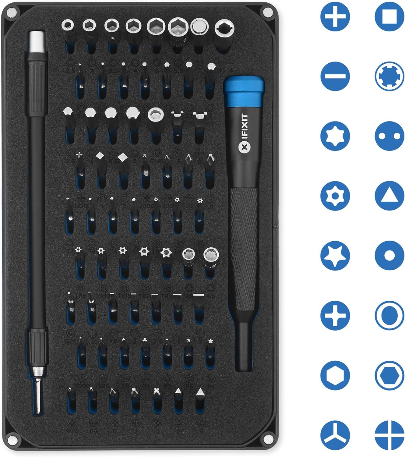 Mako Precision Driver Kit – 64 Bits for Electronics Repair