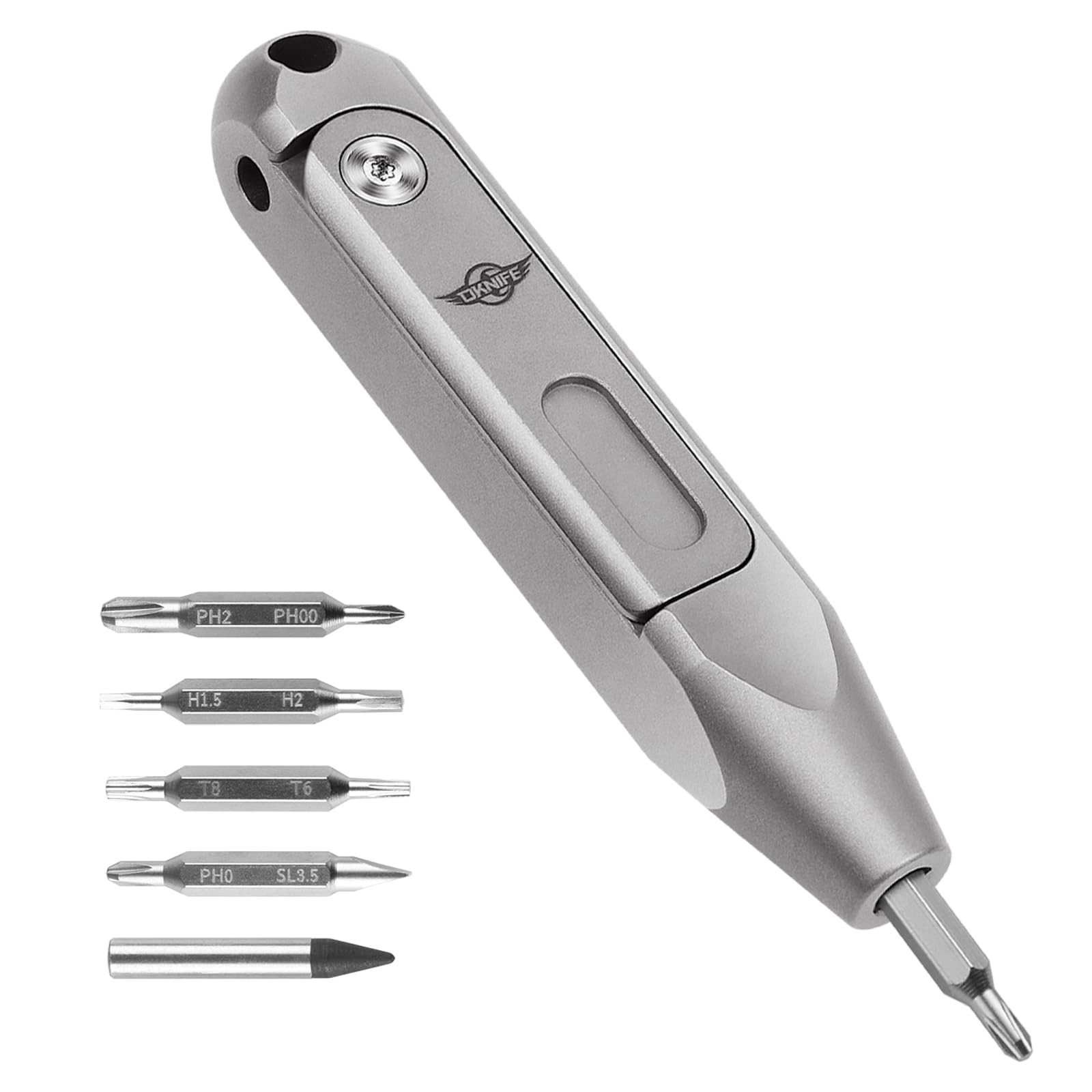 Otacle D1 Titanium Small Edc Multi Bit Pocket Screwdriver 9 In 1 Mini Precision