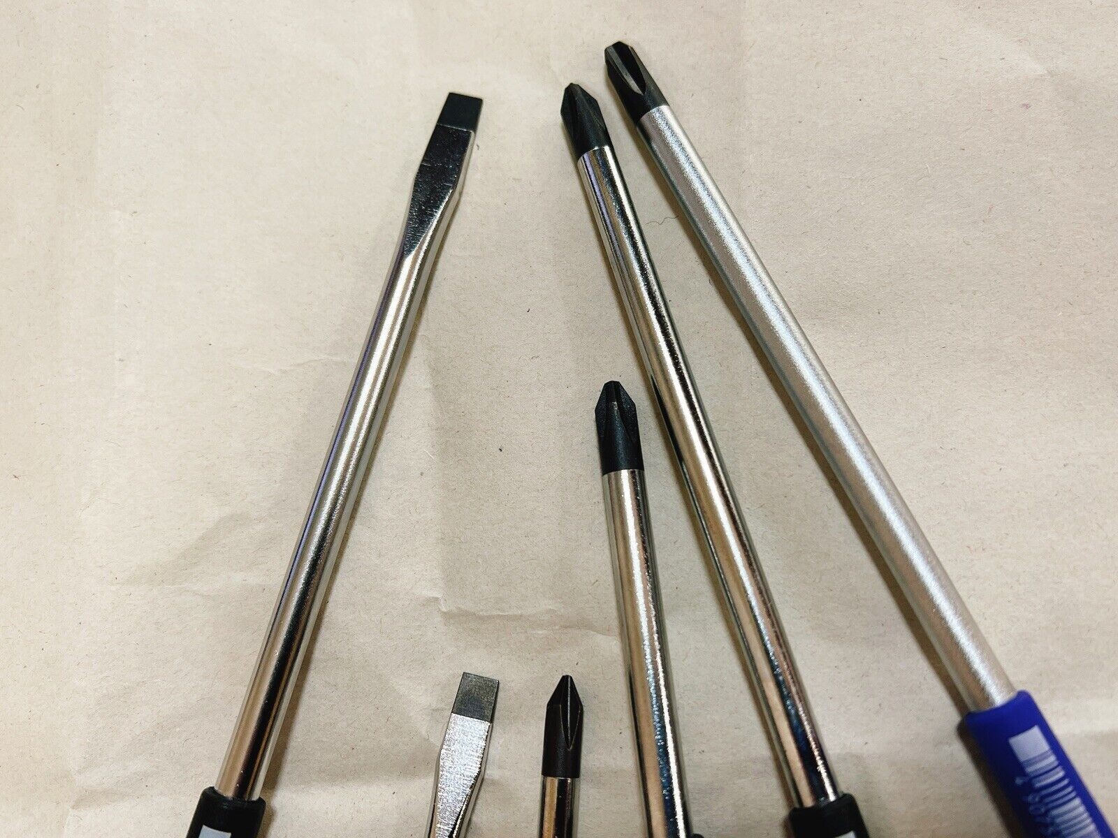 VESSEL Ball Grip Screwdriver No.220 Clip Remover CR×120 970 7-piece set JIS new