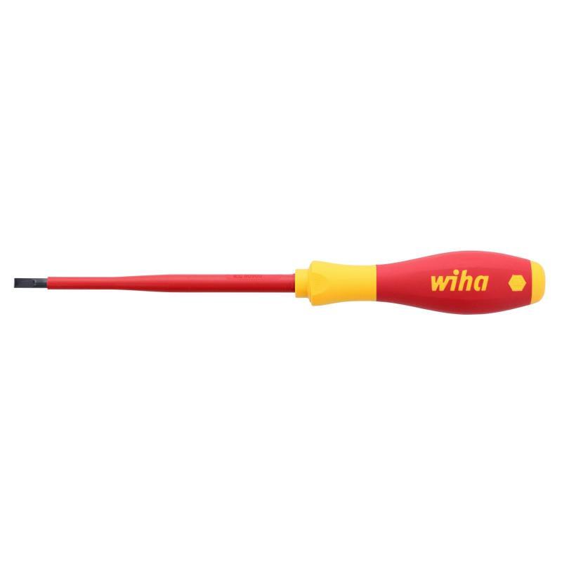 Wiha Tools 32024 SoftFinish Insulated Screwdrivers – 4.5 x 125 mm