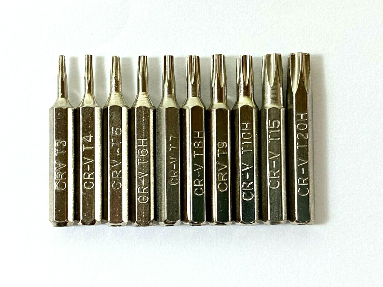 10Pc Torx Hex4mm Screwdriver Micro Bit Set T3 4 5 TR6 7 8 9 10 15 20 for ifixit