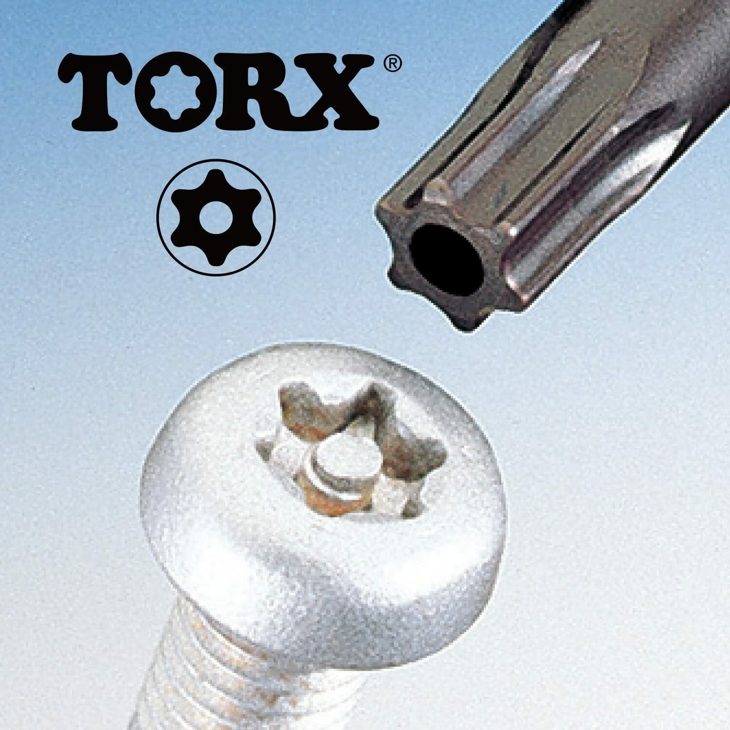 VESSEL TORX Driver 6-piece set 5400TX Power Grip T15H T20H T25H T27H T30H T40H