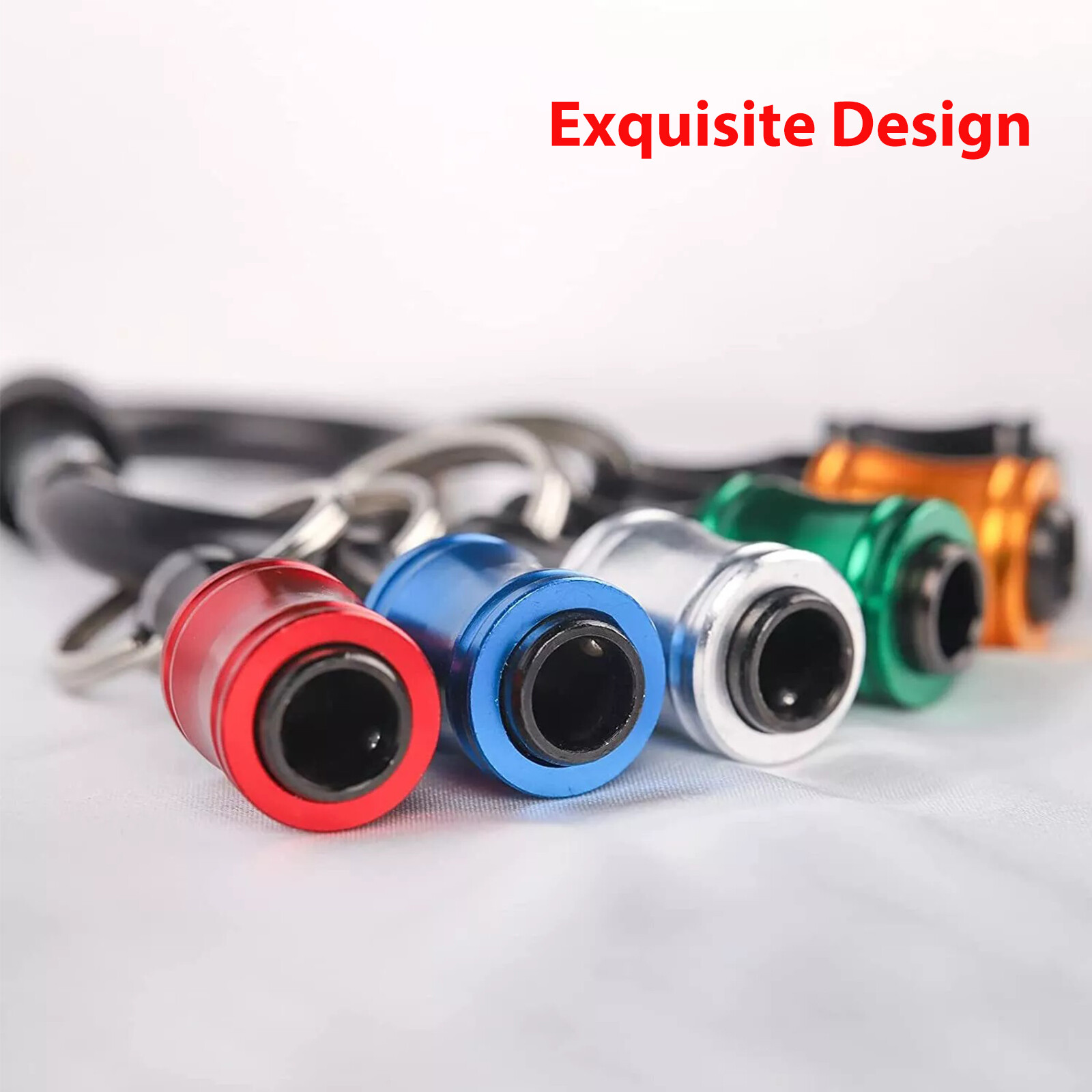 1/4″ Hex Shank Quick Release Keychain Screwdriver Drill Bit Holder Bit Set 24PCS