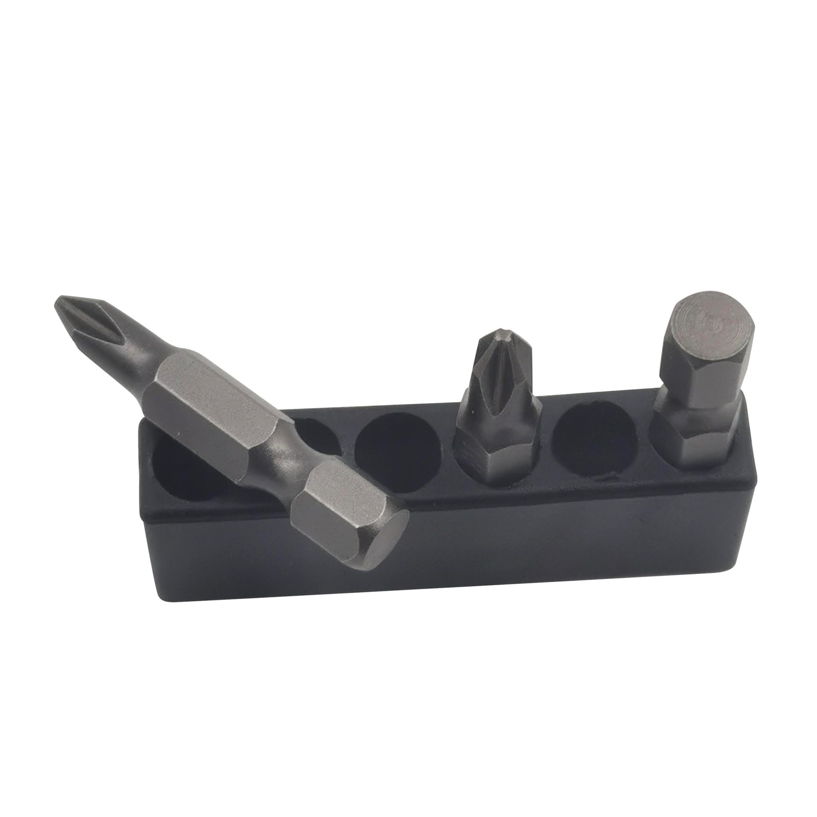 6Pcs 35mm JIS Screwdriver Bit Set with Magnetic Tip, 1/4 Hex #2×6, Grey