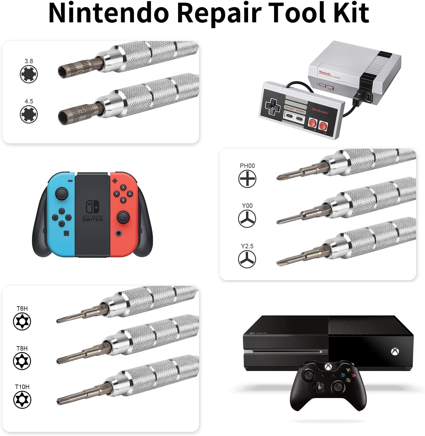 Tool Kit for Sony Playstation PS 5 Consoles Controller PS5 screwdrivers tool kit