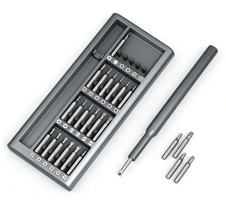 25-IN-1 Precision Screwdriver Set, Mini Repair Tool Kit with Torx , Gift Gadget