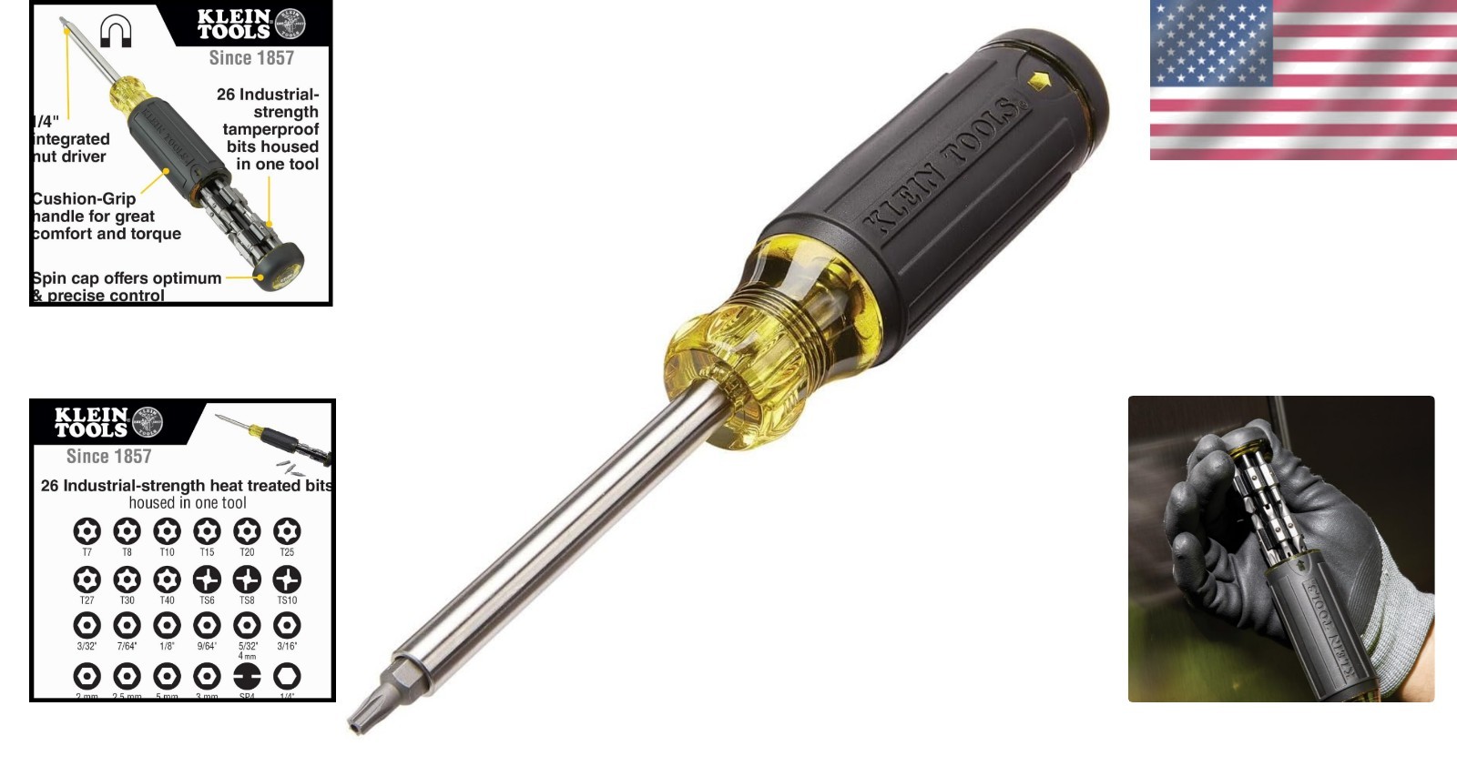 Industrial Strength 27-in-1 Tamperproof Screwdriver for Home Improvement