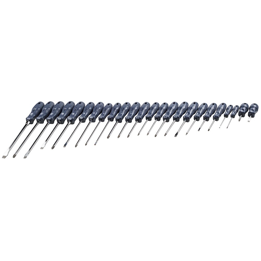 Powerbuilt 24 Piece Pro Tech Acetate Screwdriver Set – 949031